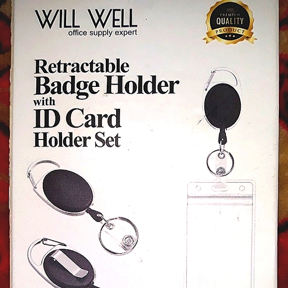 Retractable ID Badge Holder, Multipurpose - Picture 4 of 8